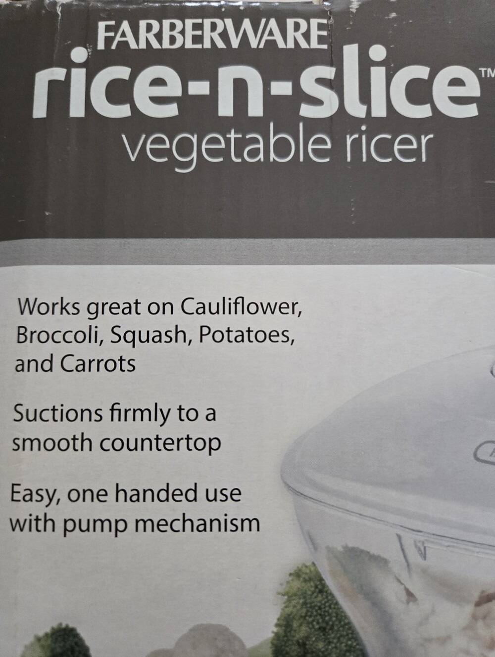 Farberware Rice n Slice Vegetable Ricer - Picture 5 of 6